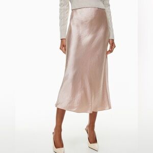 Aritzia Babaton Satin Maxi Skirt